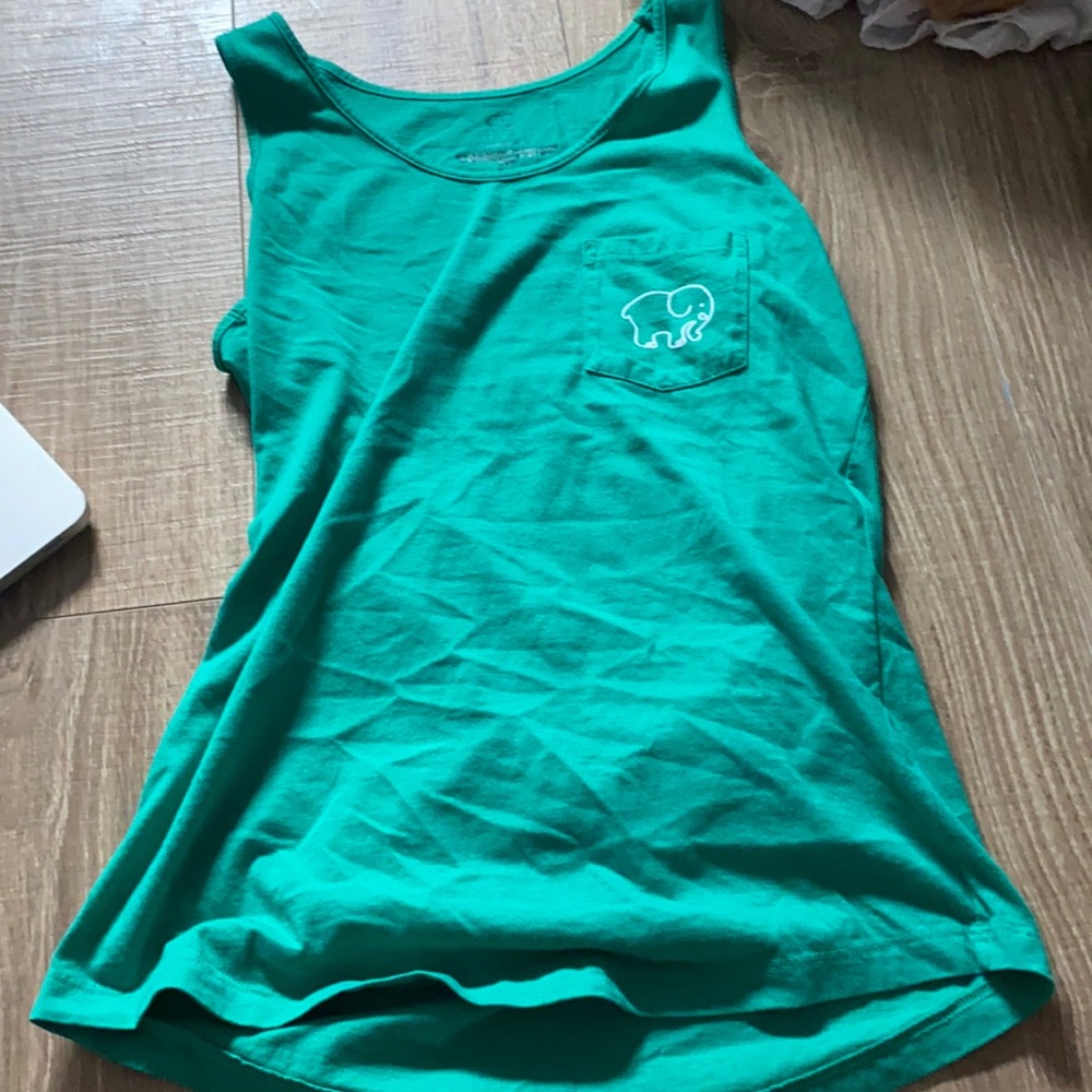 TEAL IVORY ELLA TANKTOP